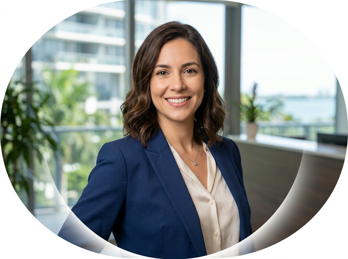Avatar photo of Miami rental client Daniela R in business attire